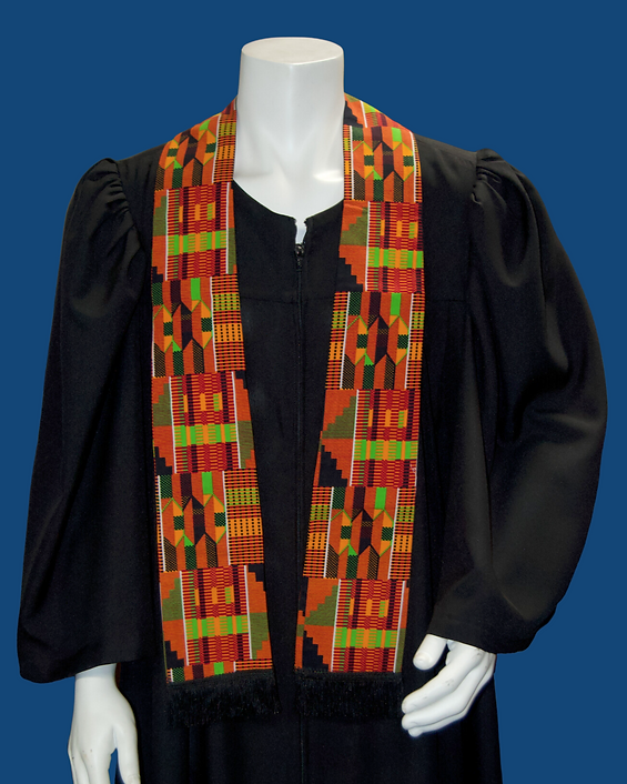 Short Kente Cloth Stoles